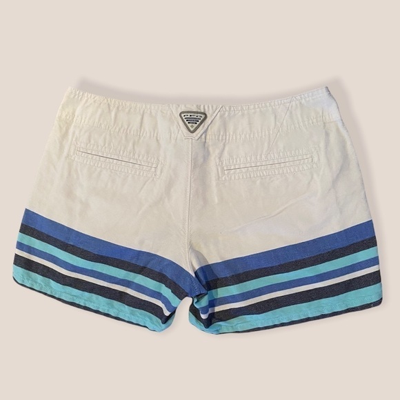 COLUMBIA Striped Cotton Shorts - Picture 7 of 7